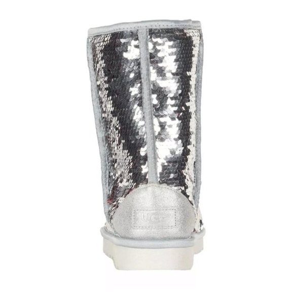 UGG Classic Short Sequin Bling Sparkle Boots 6 7 8 9 NEW - Picture 5 of 15